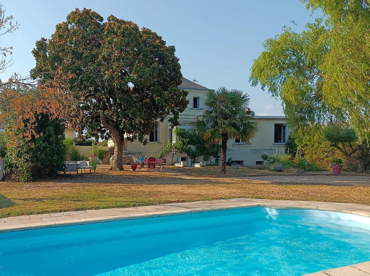 سوموور Le Magnolia, Chambre D'Hote Au Calme المظهر الخارجي الصورة